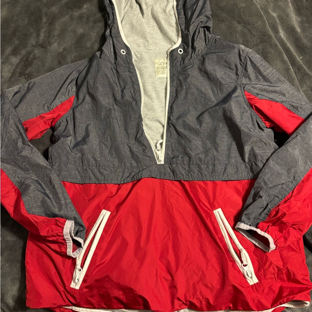 Zine Clothing Gray and Black Jacket